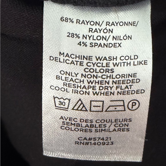 LOFT Black Straight Leg Women's Pants - Picture 5 of 5